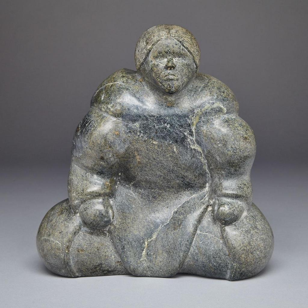 Noah Aglak (1943) - Seated Woman