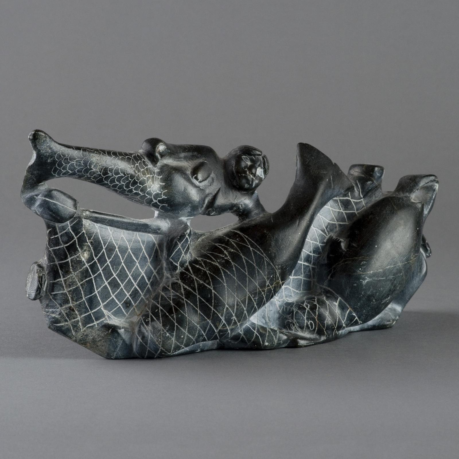 Davidialuk Alasua Amittu (1910-1976) - Sedna Caught In A Net