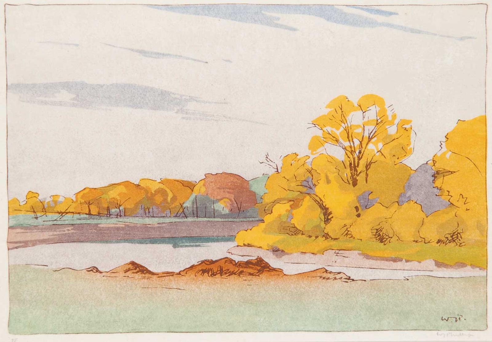 Walter Joseph (W.J.) Phillips (1884-1963) - Fall, Assiniboine River #75