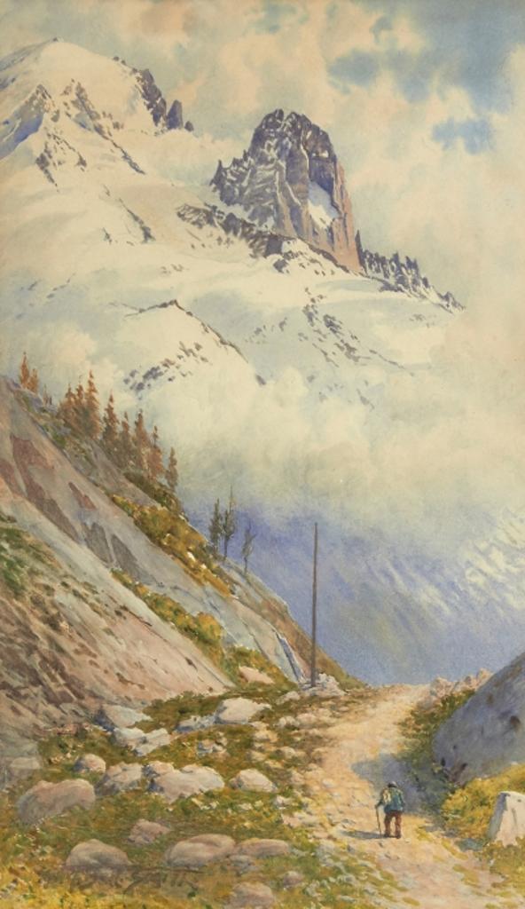 Frederic Martlett Bell-Smith (1846-1923) - Hiking in the Mountains