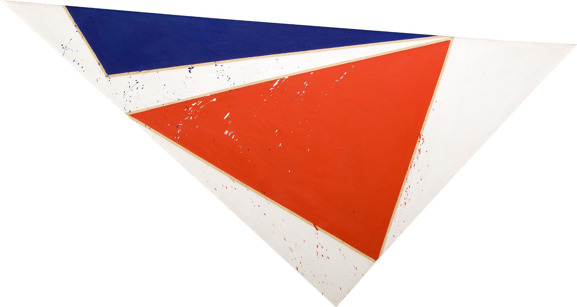 Serge Lemoyne (1941-1998) - Sans titre (de la série Pointe d'étoile) / Untitled (from the series Pointe d'étoile), 1977