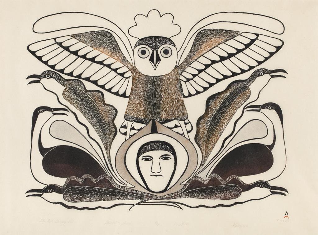 Kenojuak Ashevak (1927-2013) - Untitled