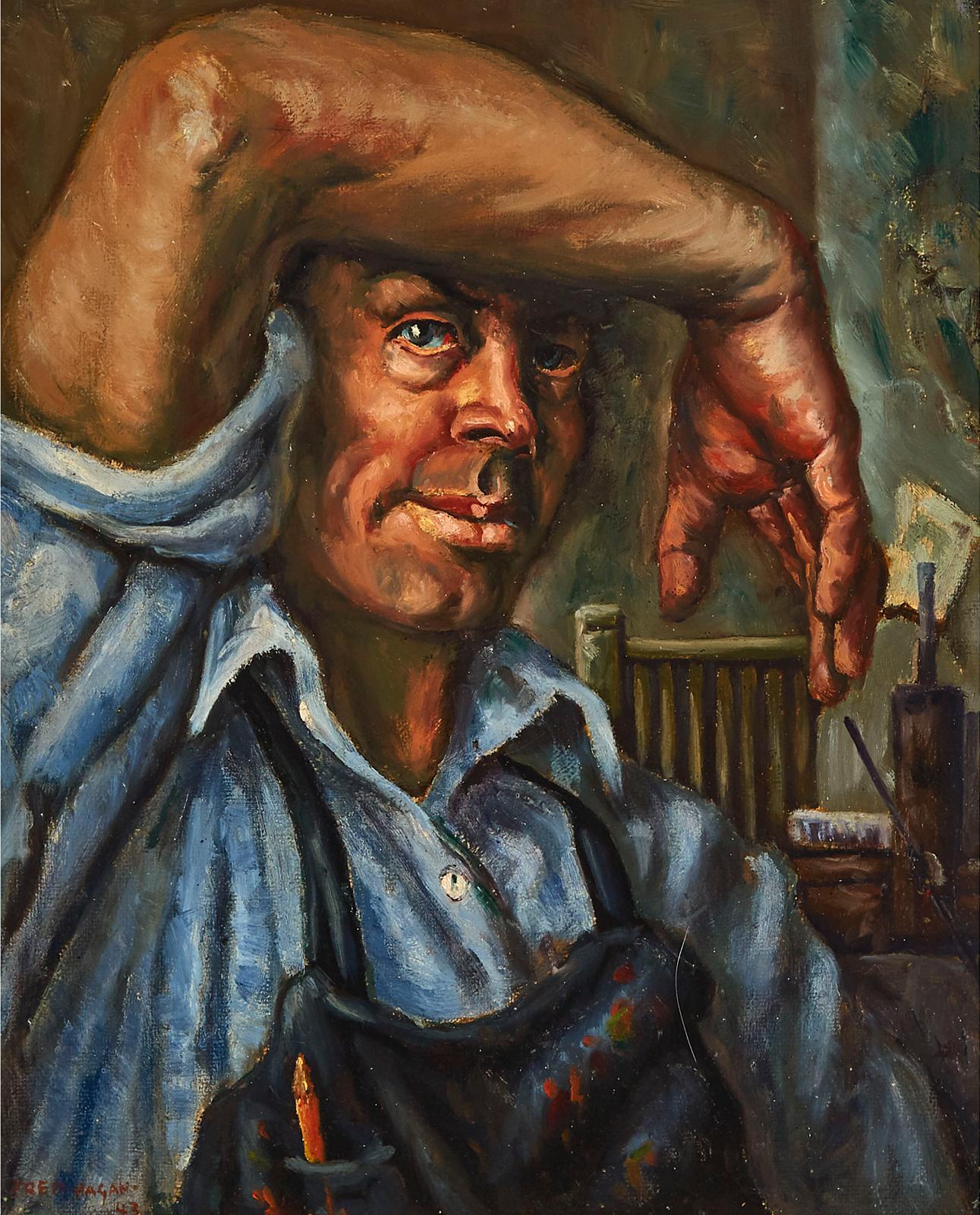Frederick Hagan (1918-2003) - SELF, 1943