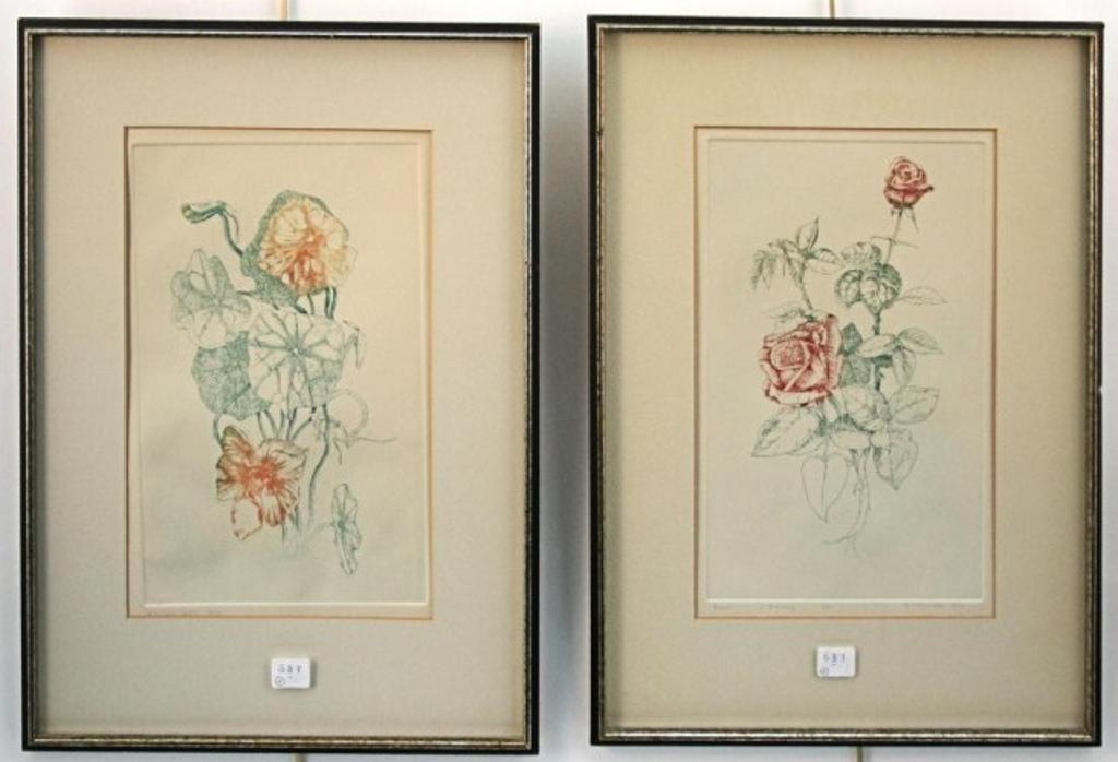 Anthony Williams - Two Etchings