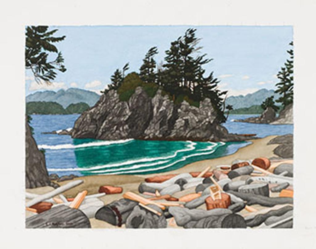 Edward John (E. J.) Hughes (1913-2007) - The Pacific Coast (Near Bamfield)