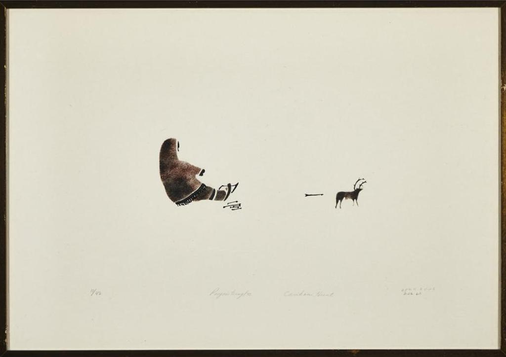 Eleesapee Ishulutaq (1925-2018) - Caribou Hunt