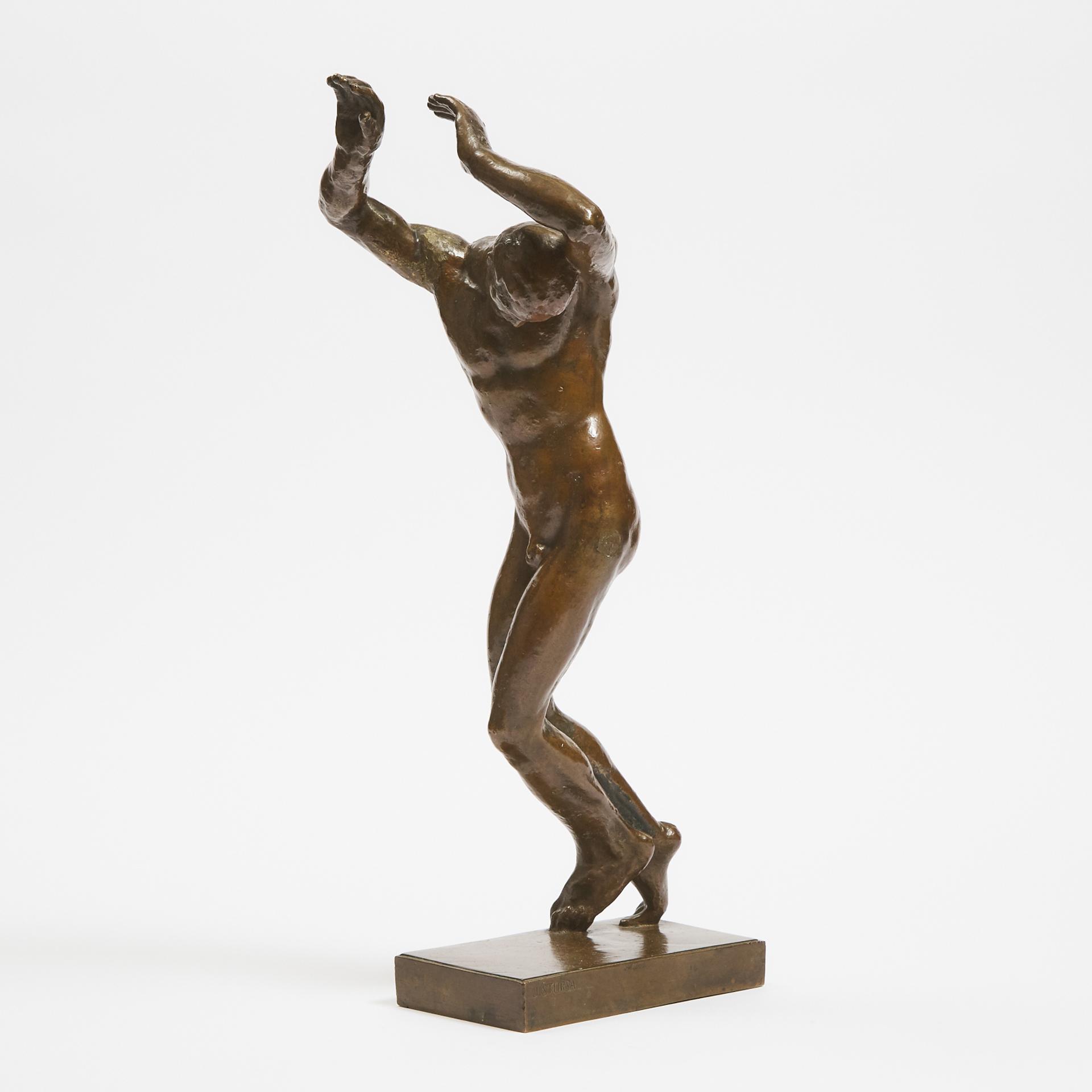 Jan Štursa - The Wounded (RanĚný), Ca.1920