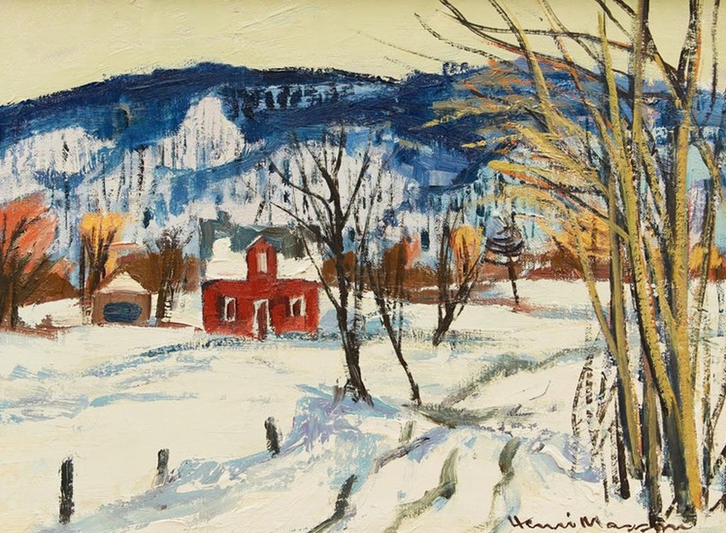 Henri Leopold Masson (1907-1996) - Lucerne, Quebec