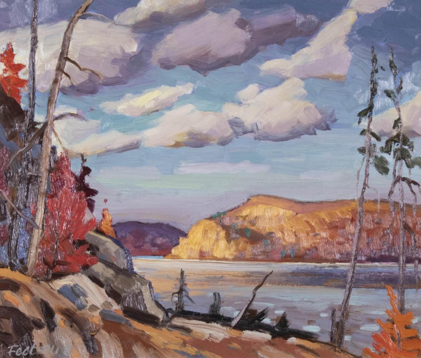 Marcel Fecteau (1927) - Montagne Lumineuse; 1981