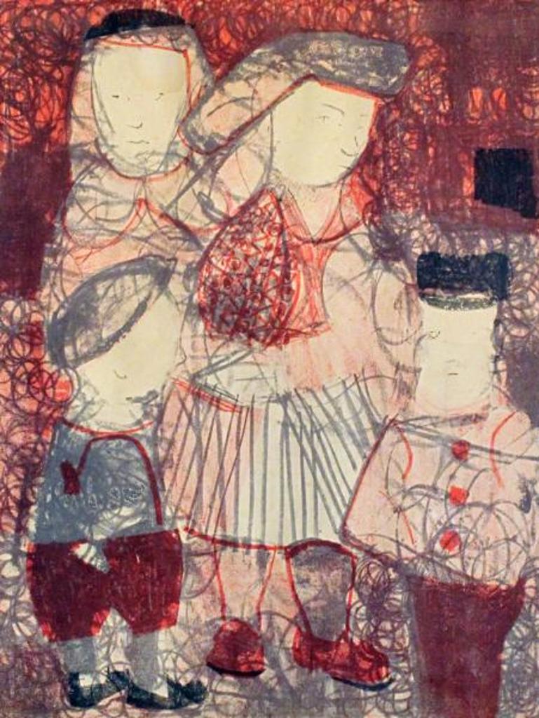 Maxwell Bennett Bates (1906-1980) - Children; 1957