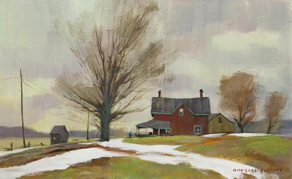 Douglas Ferfguson Elliott (1916-2012) - Homestead Near Cookstown, Ont.