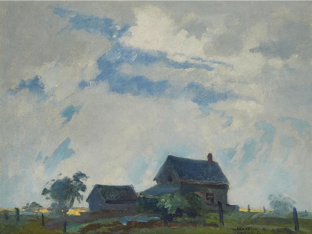 George Franklin Arbuckle (1909-2001) - Blue And Silver Sky Pattern