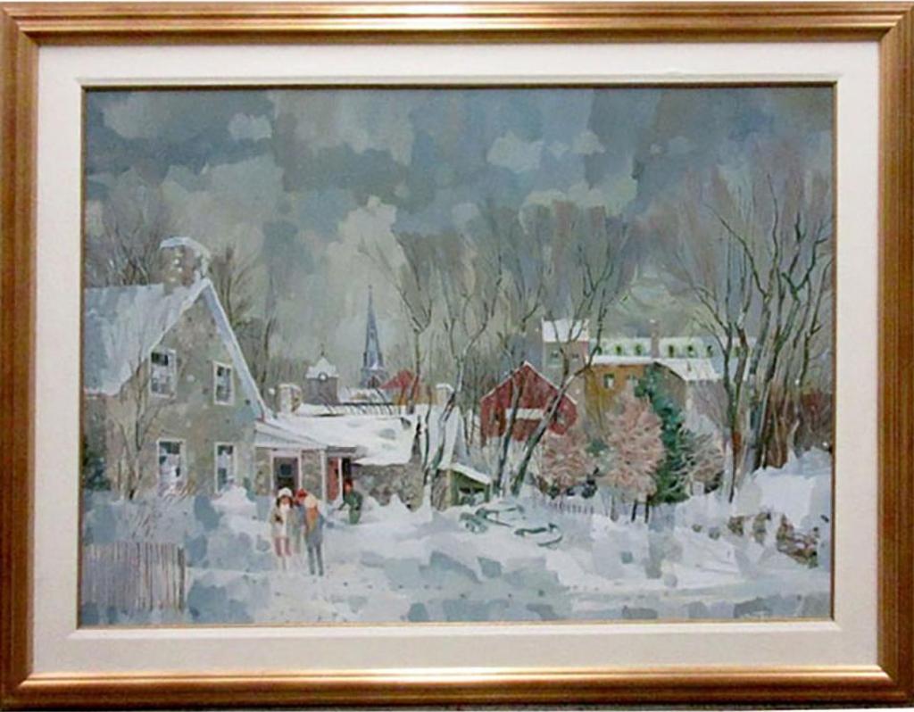 Donald Mackay Houstoun (1916-2004) - Old Ontario Village - Fergus