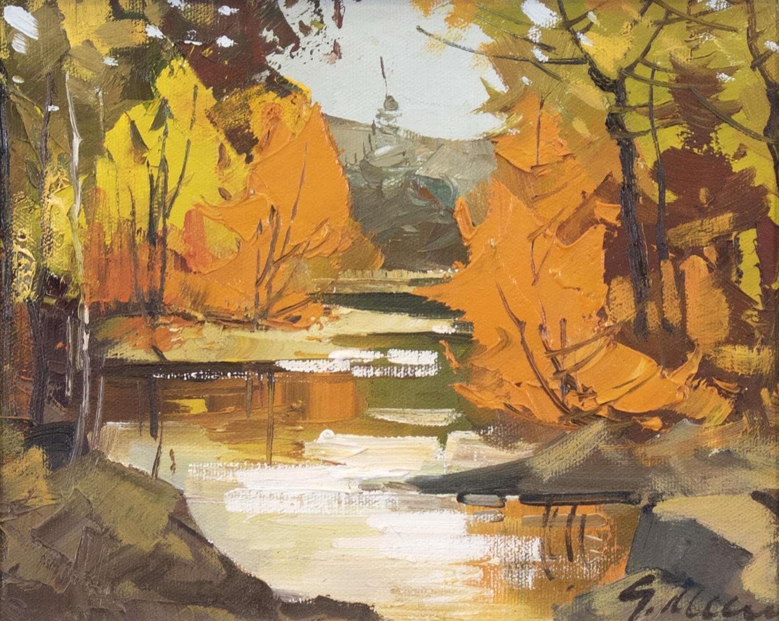 Geza (Gordon) Marich (1913-1985) - Autumn Stream
