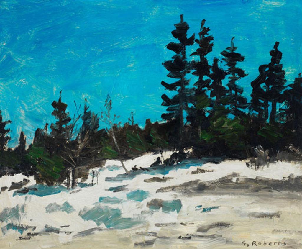 William Goodridge Roberts (1921-2001) - Brilliant Winter Day - New Brunswick