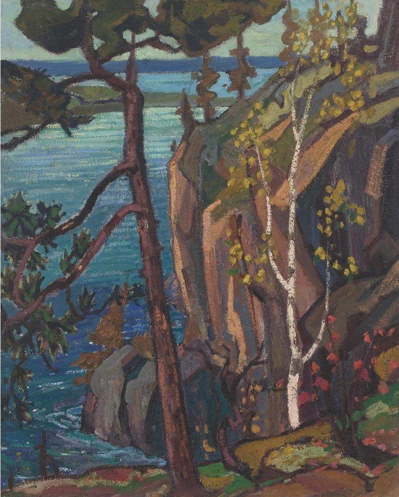 Arthur Lismer (1885-1969) - Bon Echo Rock
