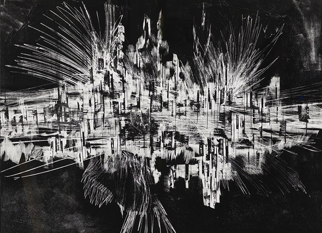 Charles Daudelin (1920-2001) - Au-delà de la pluie