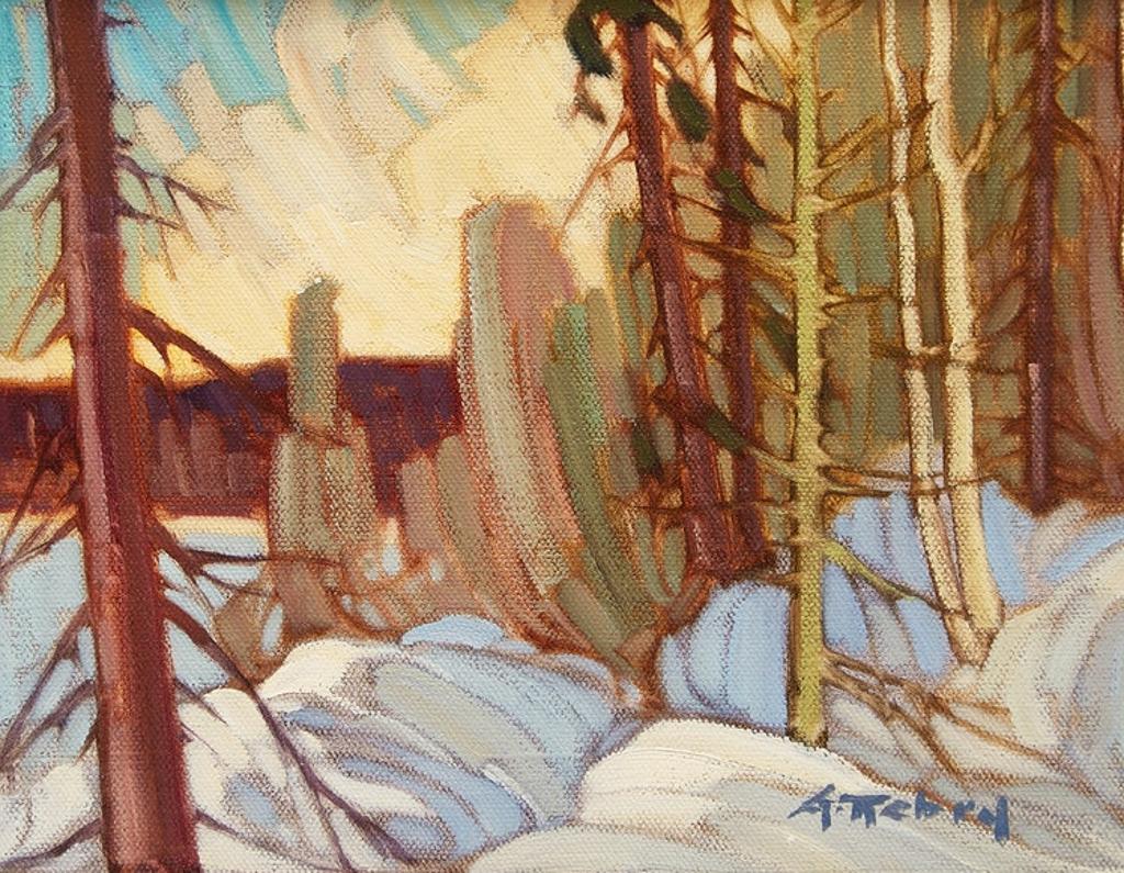 Gaston Rebry (1933-2007) - Soir d'hiver