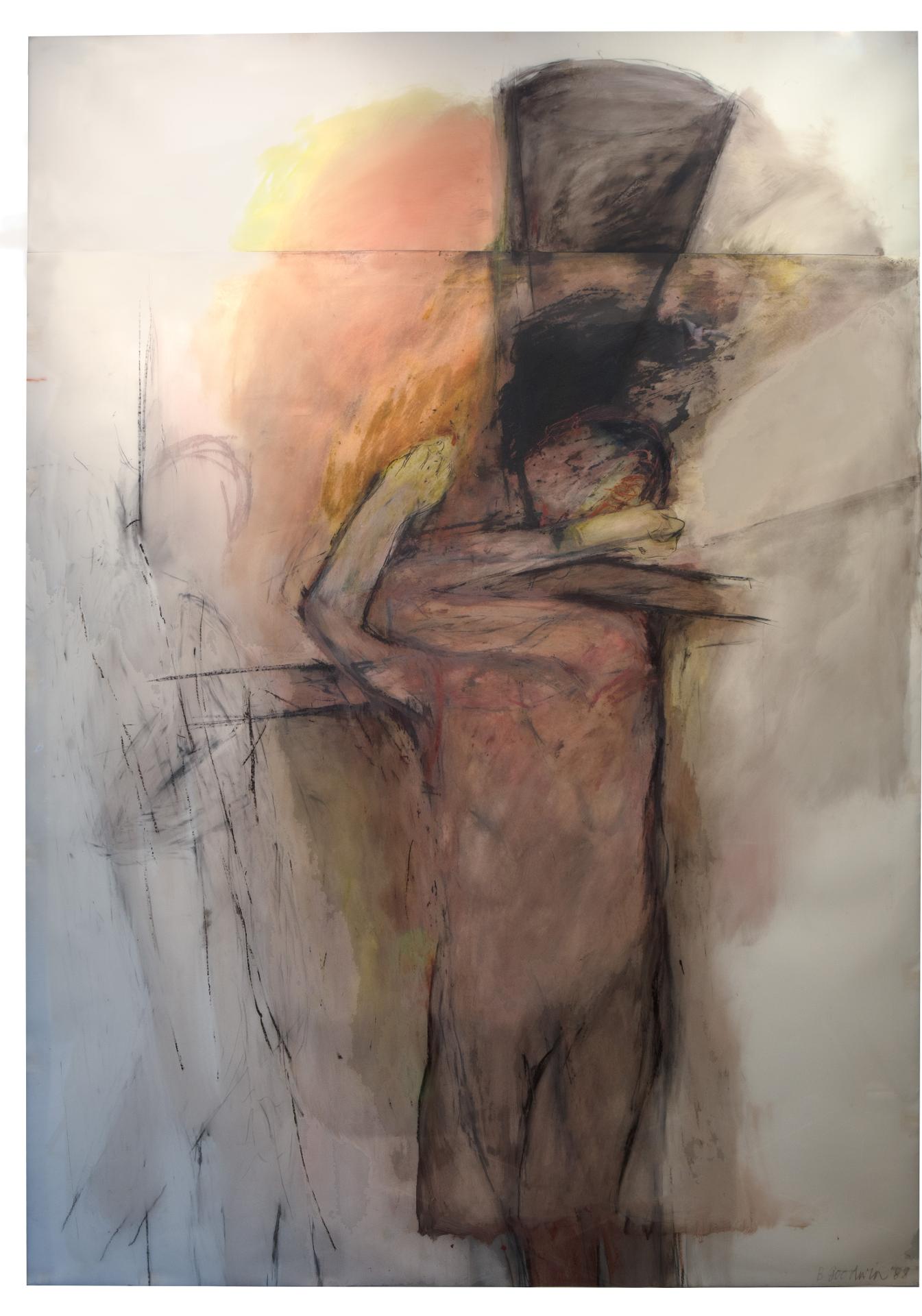 Betty Roodish Goodwin (1923-2008) - Figure with Megaphone