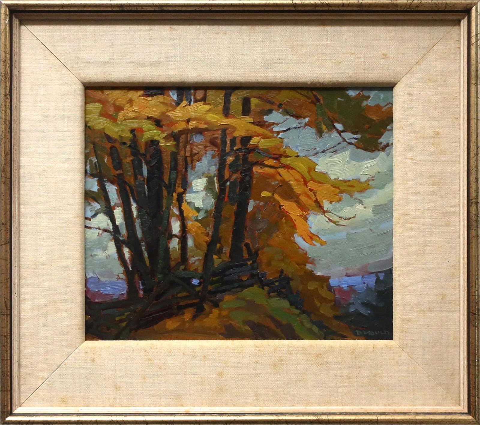 Dorothy Mary Mould (1924-2013) - Untitled (Autumn Orange)