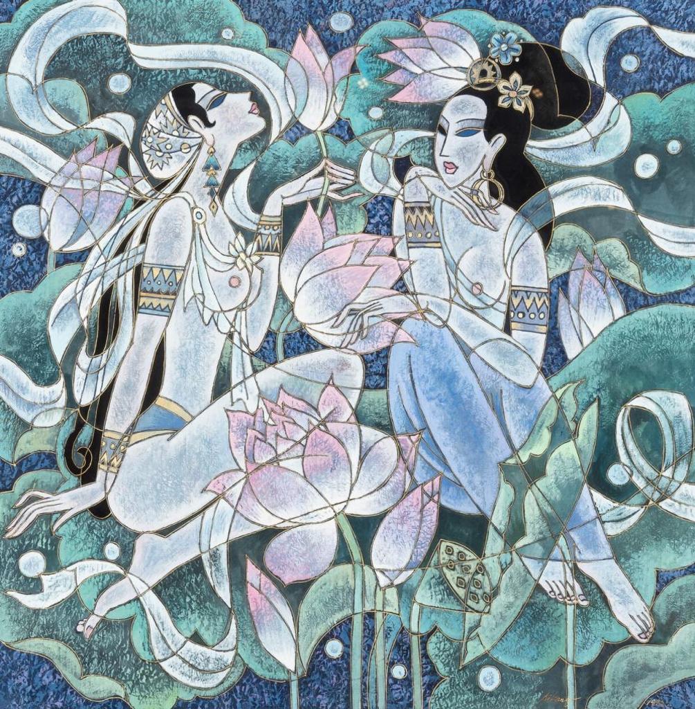 Ai Kang - gouache on paper