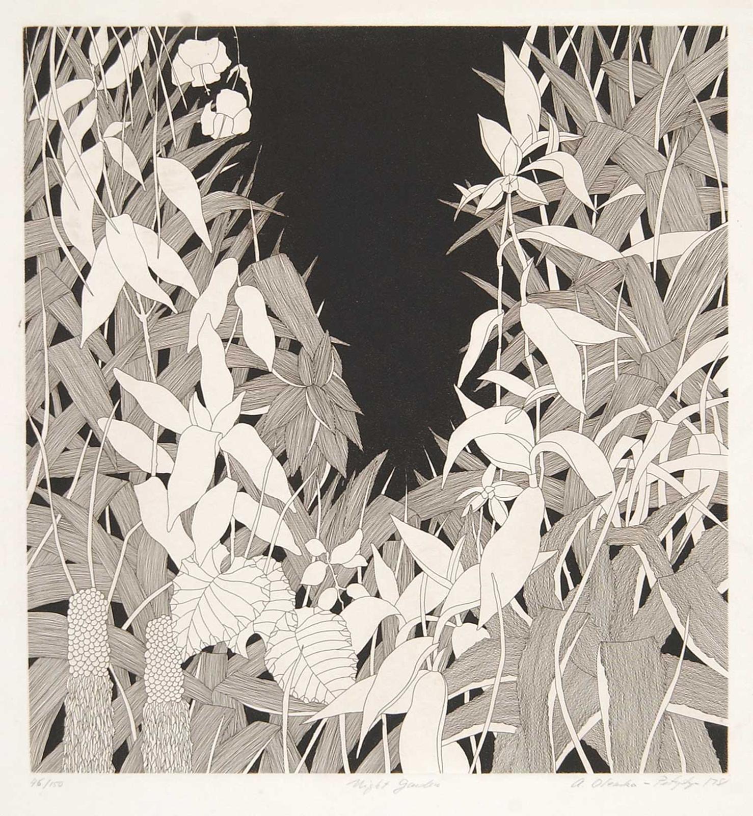 A. Olenksa Petrushyn - Night Garden  #45/150