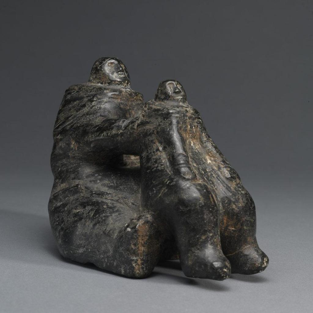 Eelee Shuvigar (1904-1977) - Seated Man With Child