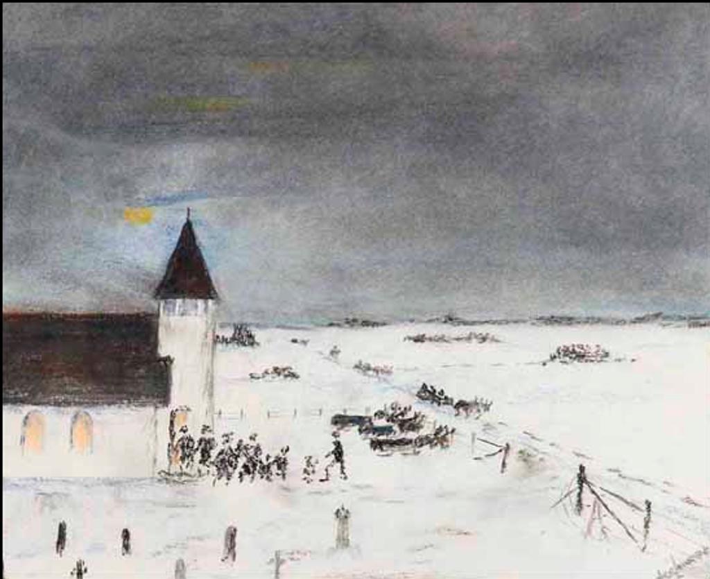 Robert Nigel Lawrence (1901-1990) - Midnight Mass (01921/2013-516)