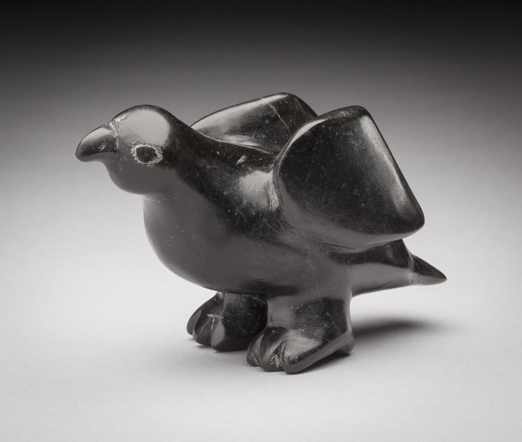 Qaunaq Mikkigak (1932-2014) - Raven, mid-late 1990s