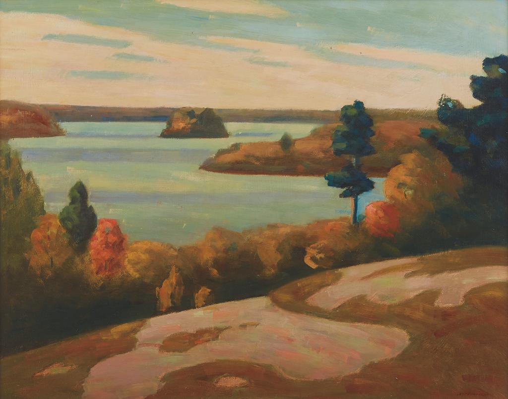 George Albert Thomson (1868-1965) - Autumn Landscape