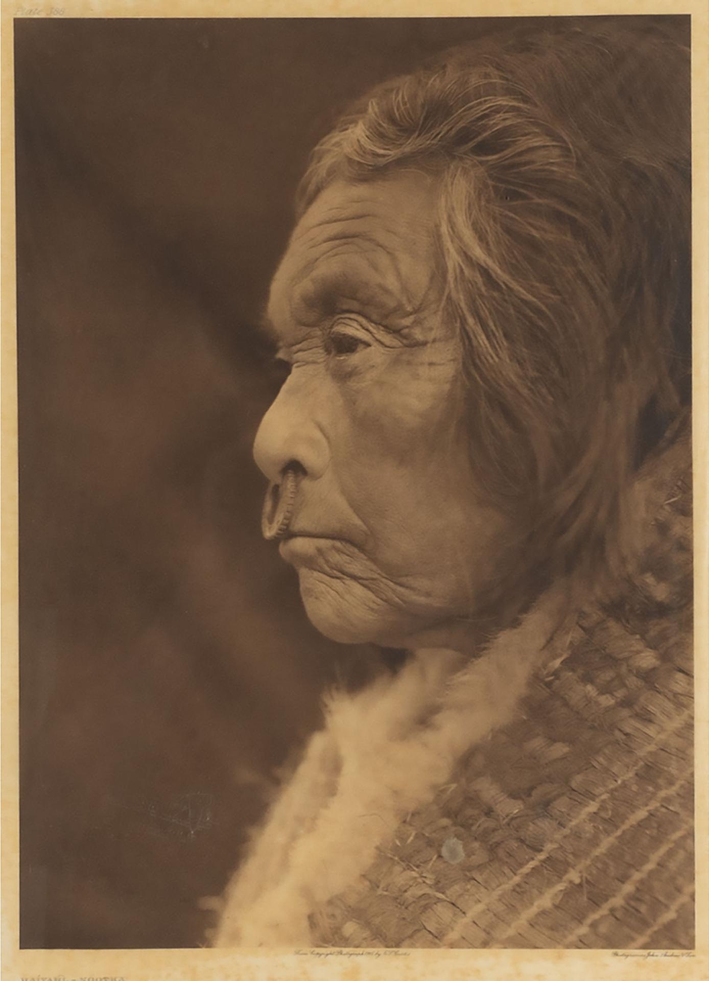 Edward Sherrif Curtis (1868-1952) - Haiyahl Nootka