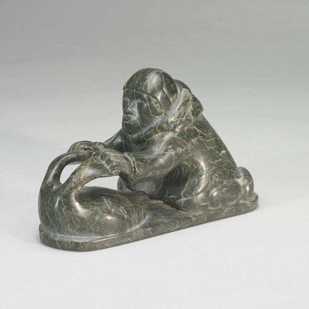 Elijassiapik (1912-1972) - Hunter And Seal