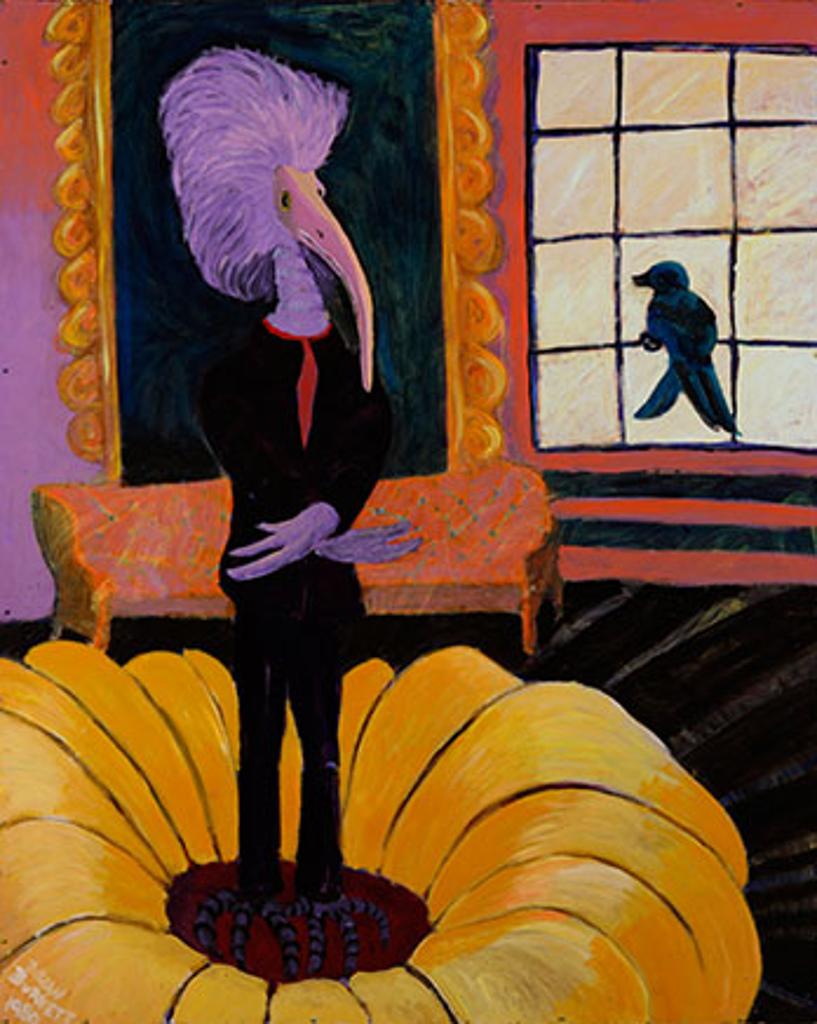 Brian Burnett (1952) - Man's Egret