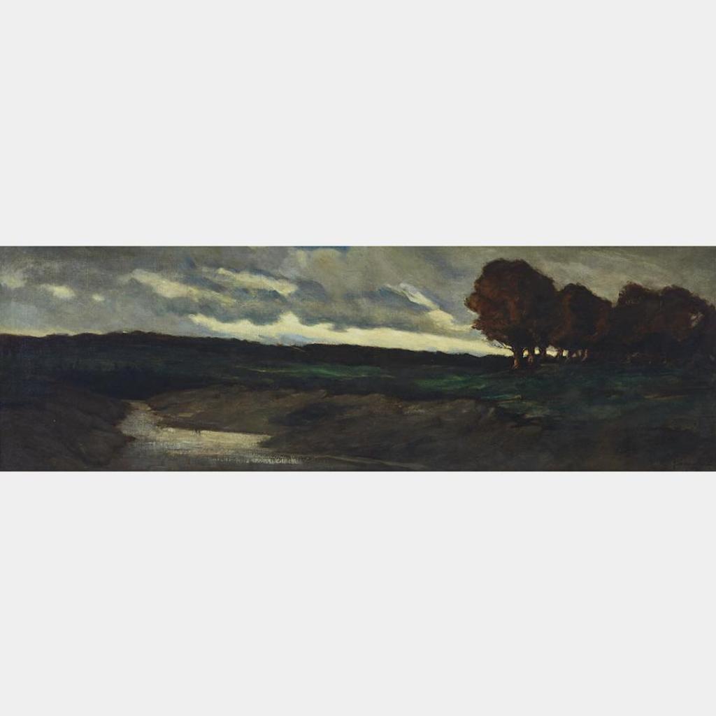 John A. Hammond (1843-1939) - Evening Near St. John, New Brunswick