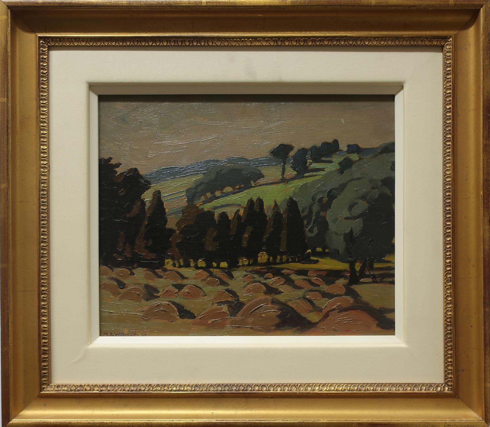 Mary Evelyn Wrinch (1877-1969) - Wheat Stooks