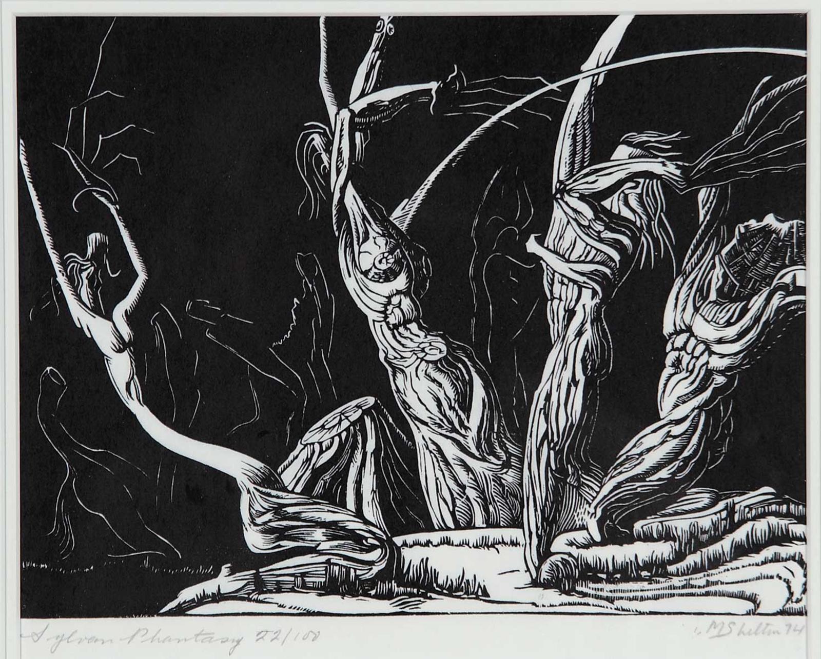 Margaret Dorothy Shelton (1915-1984) - Sylvan Phantasy  #22/100