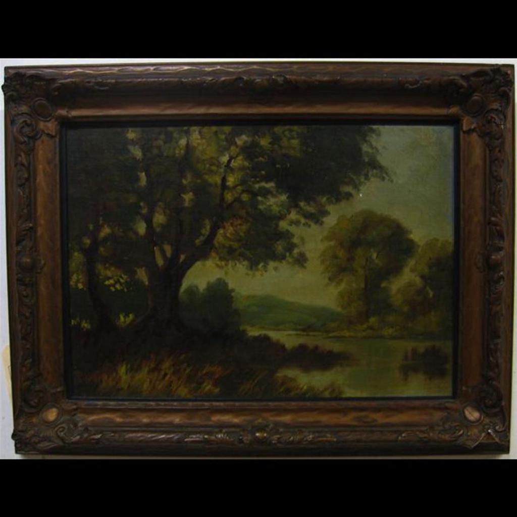 Roland Gissing (1895-1967) - Lake & Trees