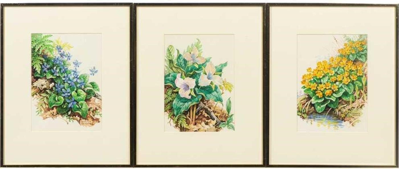 John Barrie Rennie (1895-1965) - Lot of Three Watercolours