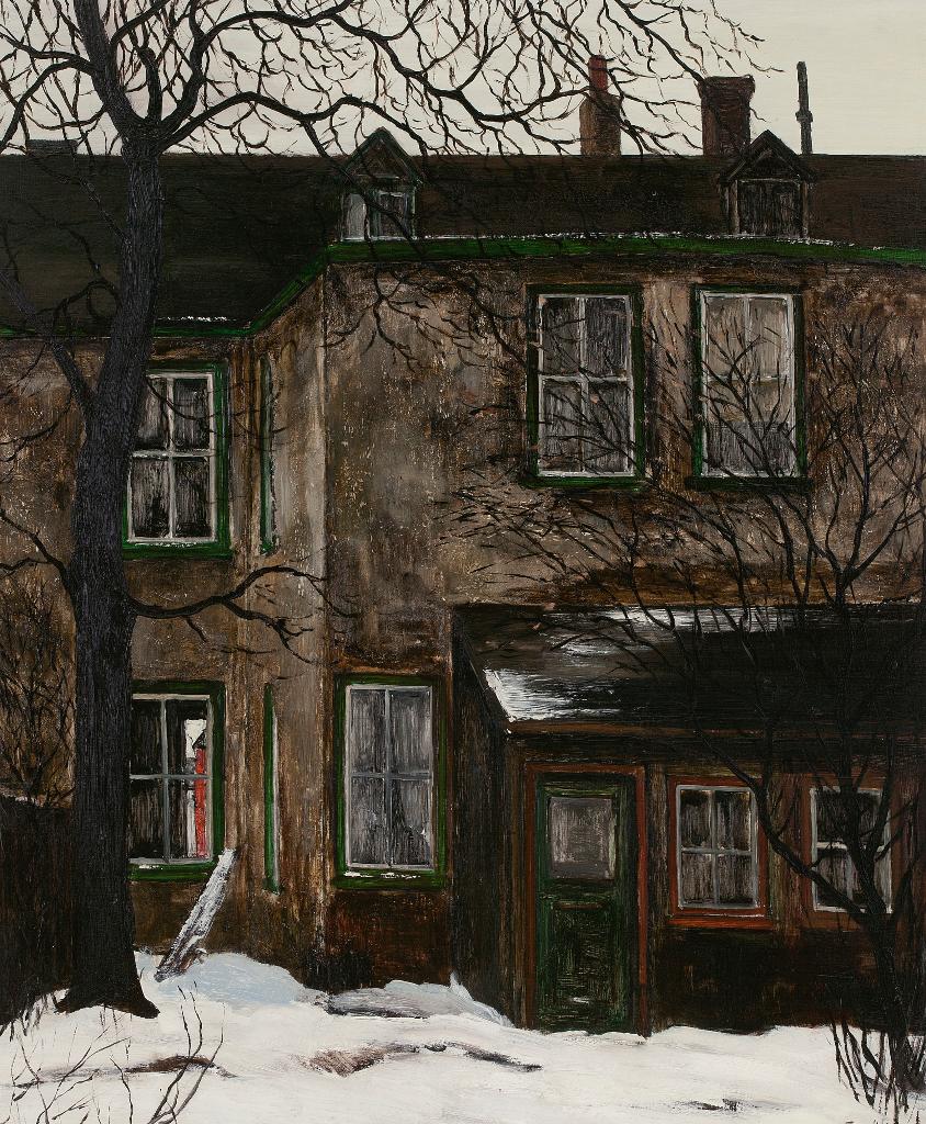 Albert Jacques Franck (1899-1973) - Power Street Backyard