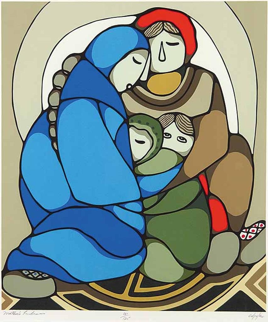 Daphne Odjig (1919-2016) - Mother's Embrace #121/125