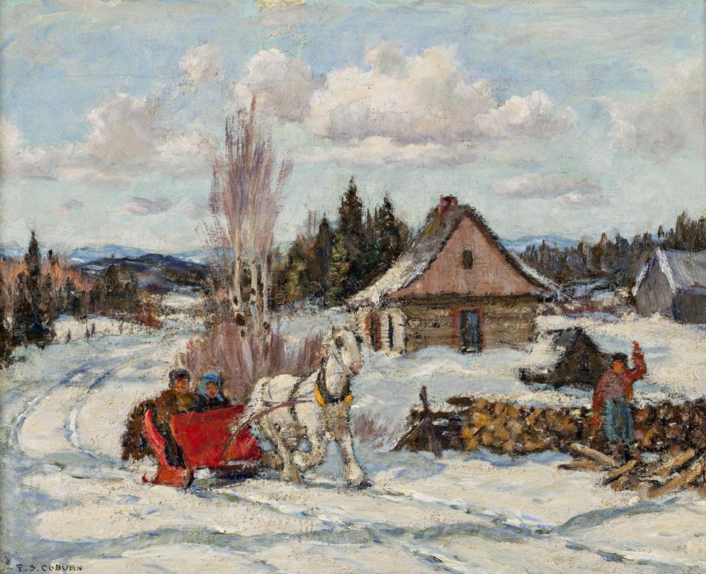 Frederick Simpson Coburn (1871-1960) - Going to the Village