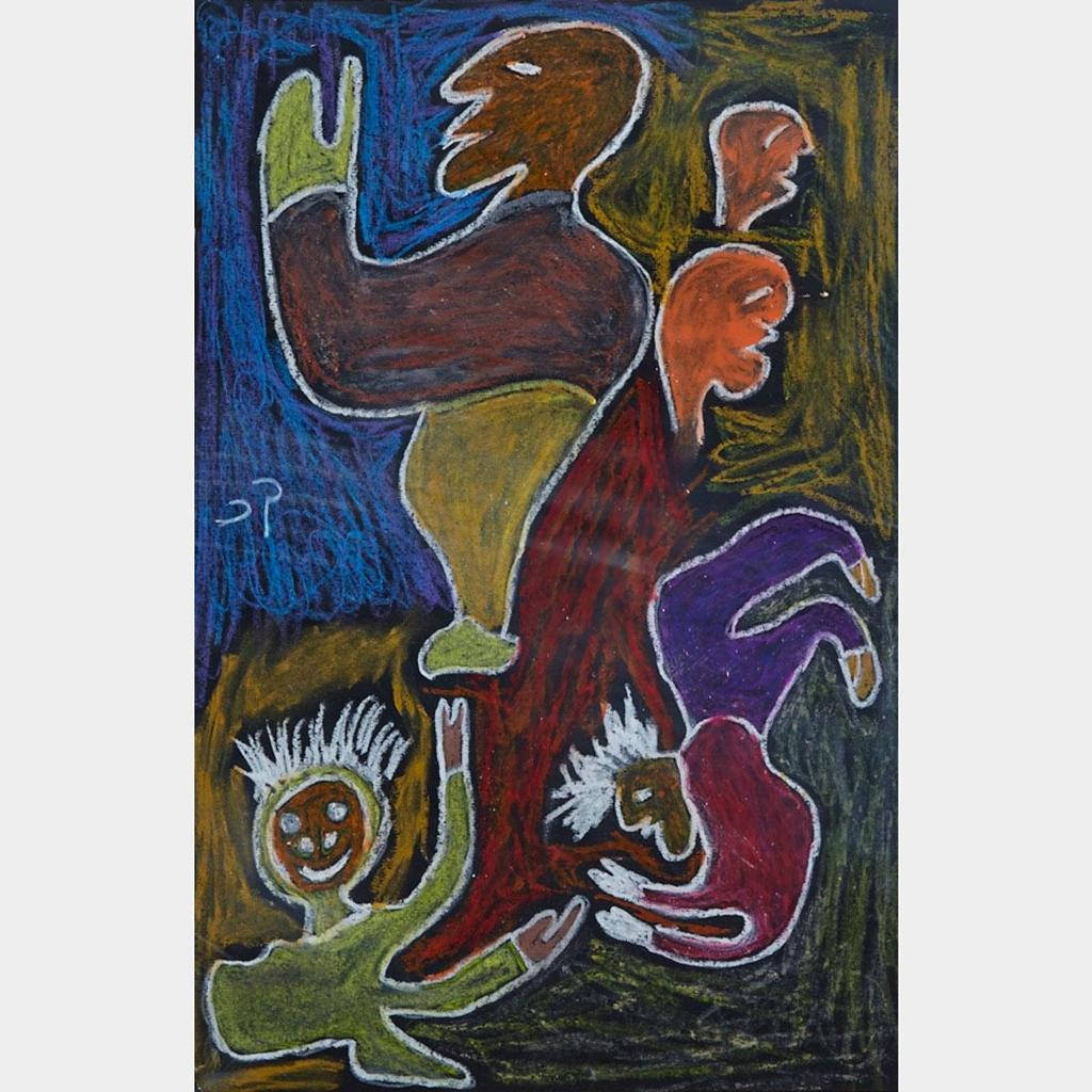 Lucy Tasseor Tutsweetok (1934-2012) - Untitled (Family)