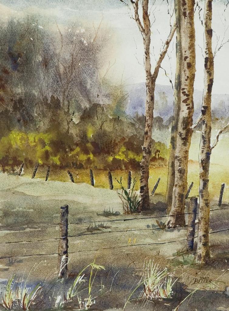 Verna Betker (1933) - Untitled - Untitled Fall Scene