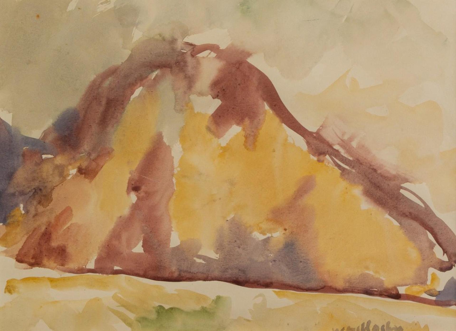 Sir Mountford Tosswill Woollaston (1910-1998) - Hillside