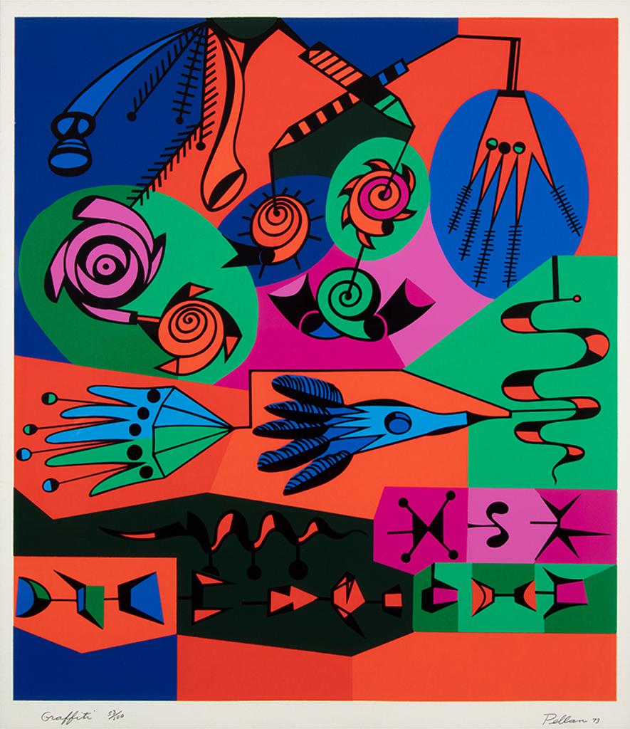 Alfred Pellan (1906-1988) - Graffiti