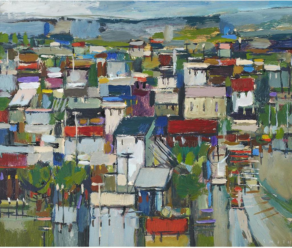 Gordon Applebee Smith (1919-2020) - Rooftops