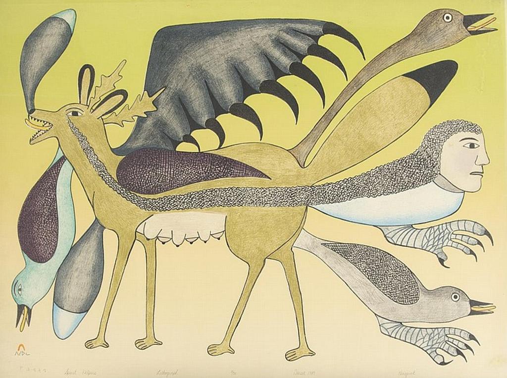 Kenojuak Ashevak (1927-2013) - Untitled