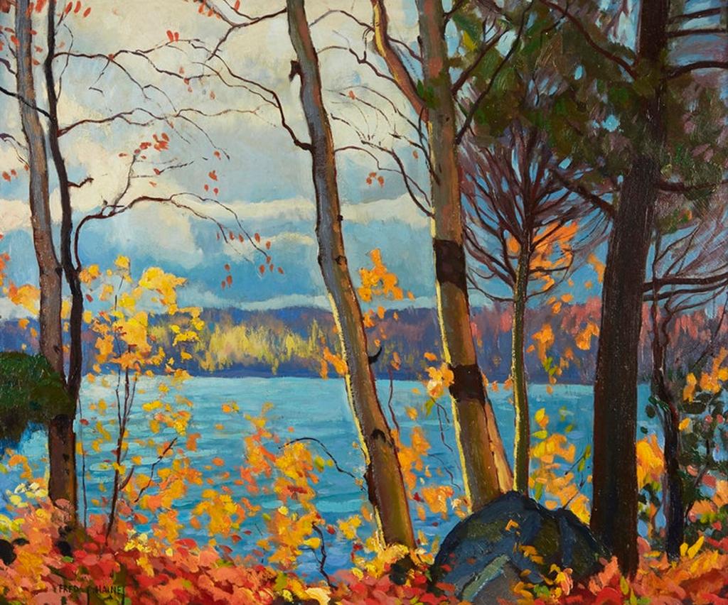 Frederick Stanley Haines (1879-1960) - Lakeside Landscape