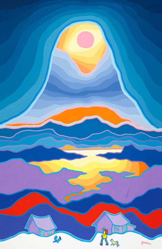 Ted Harrison (1926-2015) - The Loner