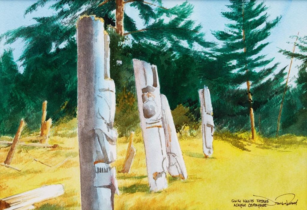 Jack Henry Reid (1925-2009) - Gwai Hanis Totems